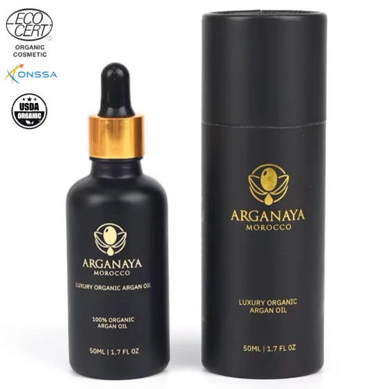 100% Organic Moroccan Argan Oil – 50ml