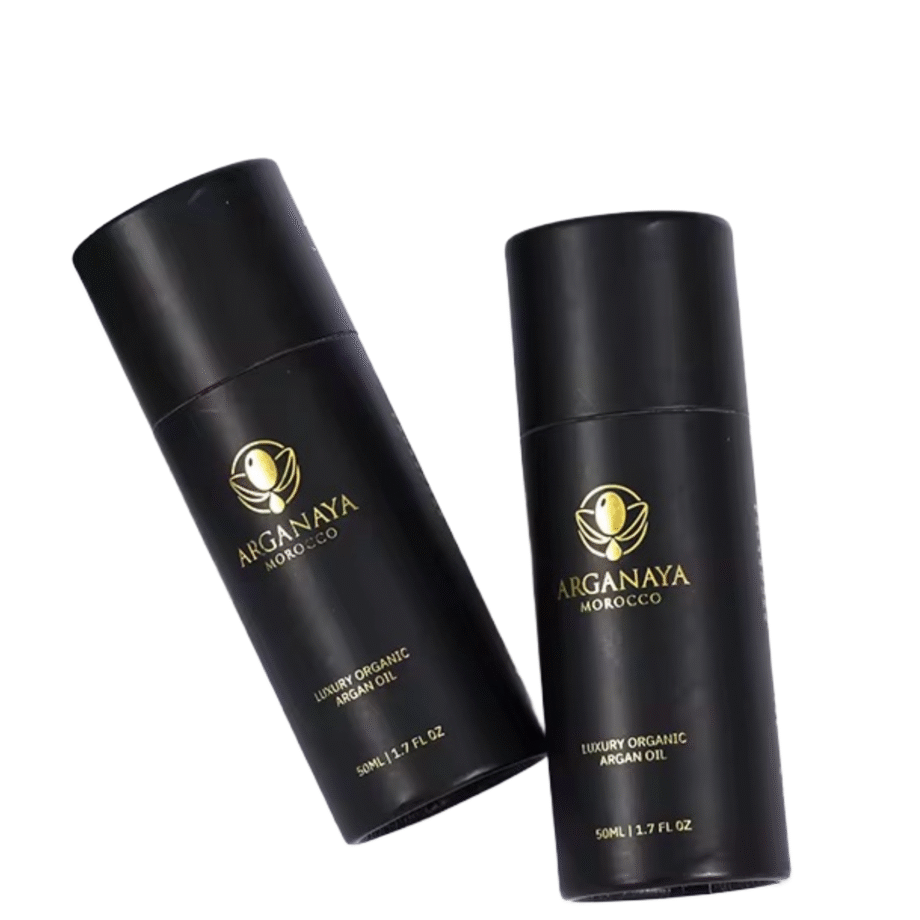 100% Organic Moroccan Argan Oil – 2 x 50ml (Multi-Purpose Beauty Oil)