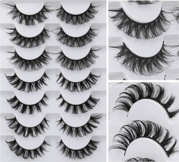 Eyelashes Russian Strip Lashes 10 Pairs Natural Looking - Image 10