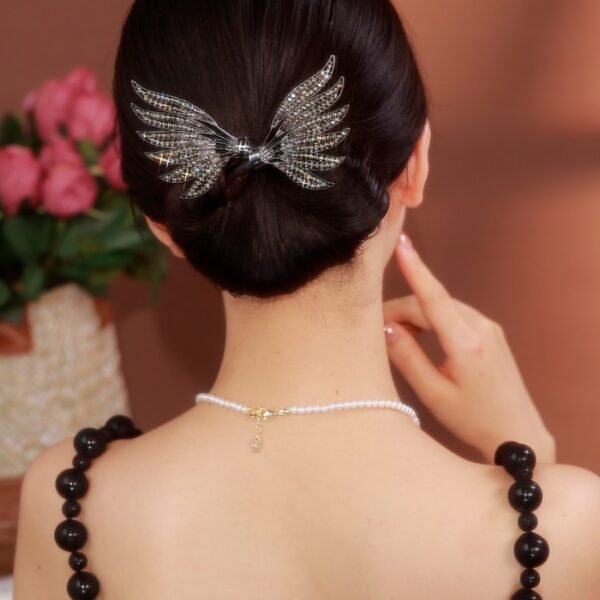 Golden Wings Hair Band Women - Image 2