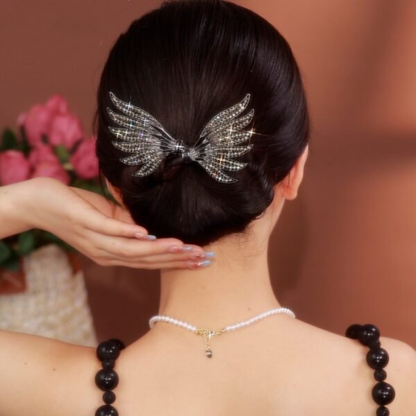 Golden Wings Hair Band Women - Image 4