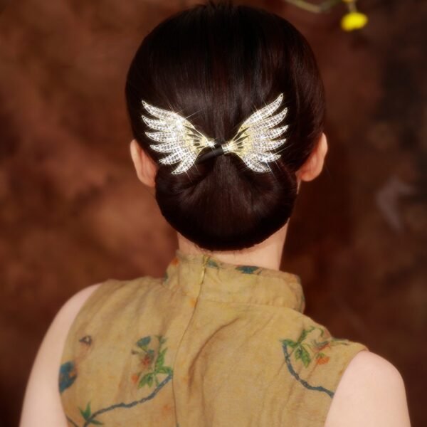 Golden Wings Hair Band Women - Image 3