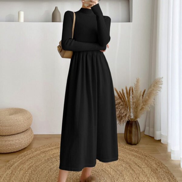 Mid-length Base Knitting Dress Sweater Women - Image 7