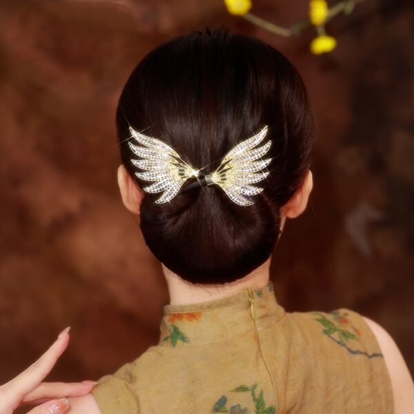 Golden Wings Hair Band Women - Image 6