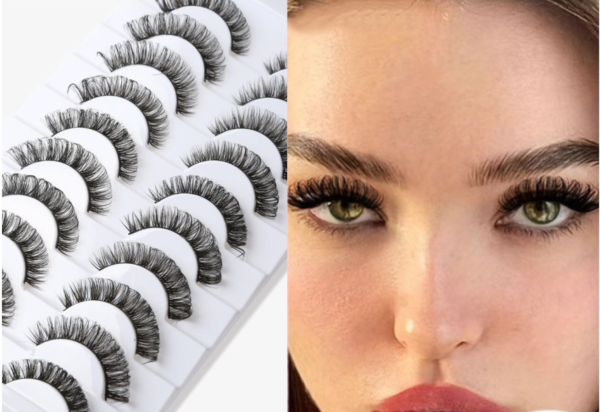 Eyelashes Russian Strip Lashes 10 Pairs Natural Looking