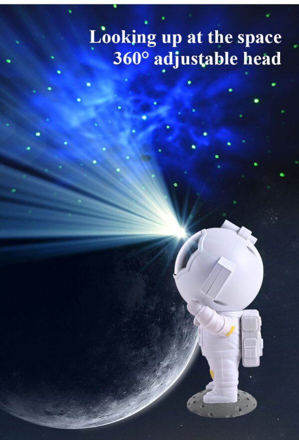 Galaxy Star Projector Sky Night Light Astronaut Lamp Luminaires Gift - Image 7