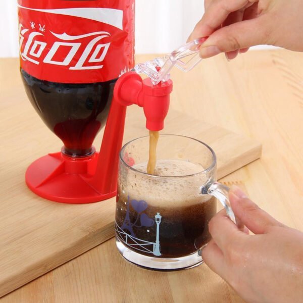 Water Jug Soda Beverage Dispenser Bottle Coke Upside Down Drinking Dispenser - Image 2