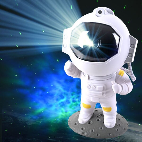 Galaxy Star Projector Sky Night Light Astronaut Lamp Luminaires Gift - Image 3