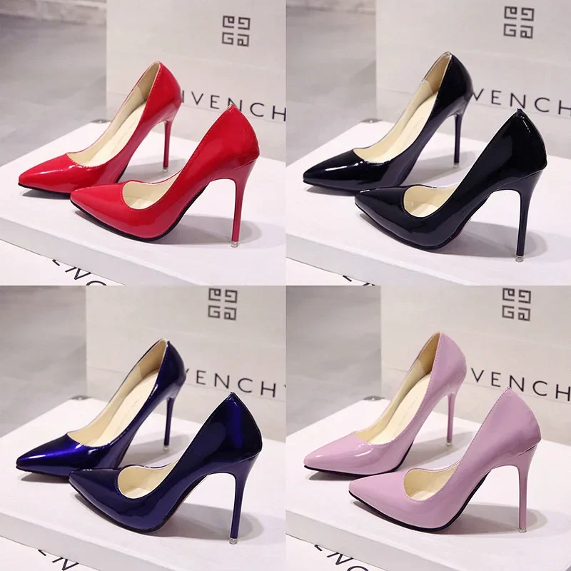 kf-Sbc28cc8d9e7c4db6a43d5d09c944dd1bX-New-Solid-Color-Pumps-Women-High-Heel-Shoes-Female-Fashion-Patent-Leather-Sexy-Pointed-Toe-Thin