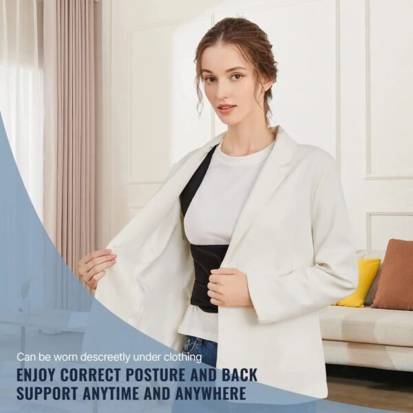 Back Posture Correction Belt Invisible Anti-Humpback Orthotics Band - Image 2