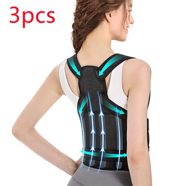 Back Posture Correction Belt Invisible Anti-Humpback Orthotics Band - Image 10